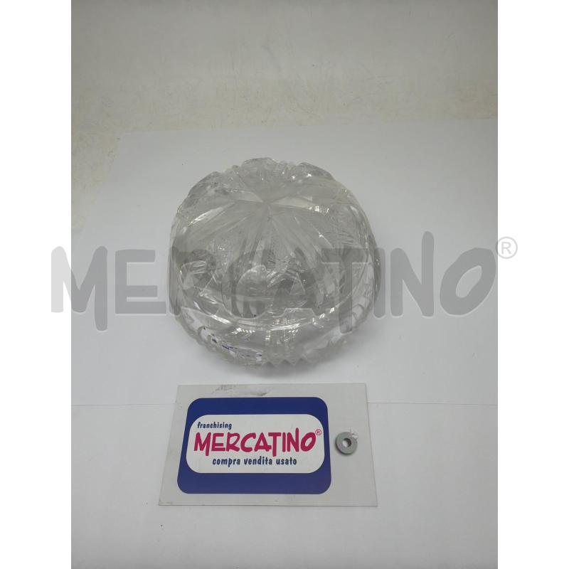 CONTENITORE PORCELLANA CAPODIMONTE BIANCO BLU SMALTATO  | Mercatino dell'Usato Faenza 1