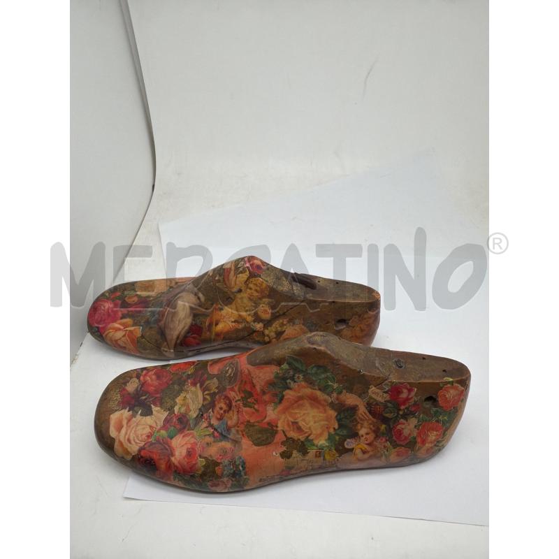 COPPIA FORMA SCARPE LEGNO D'EPOCA  | Mercatino dell'Usato Faenza 4
