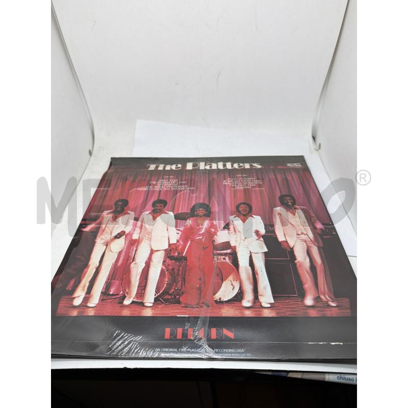 DISCO 33 GIRI LP THE PLATTERS REBORN 1977  | Mercatino dell'Usato Faenza 1