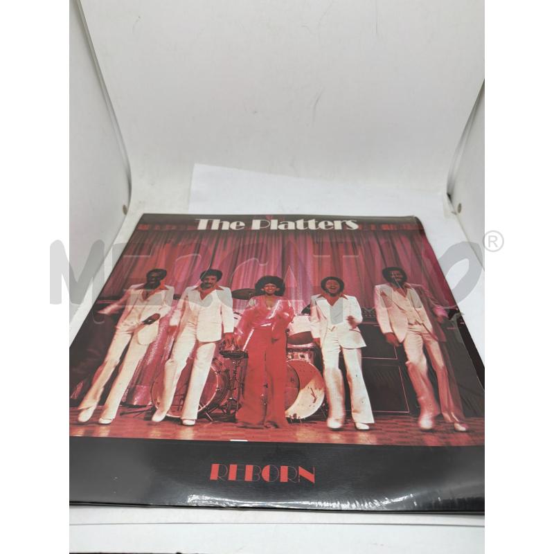 DISCO 33 GIRI LP THE PLATTERS REBORN 1977  | Mercatino dell'Usato Faenza 2
