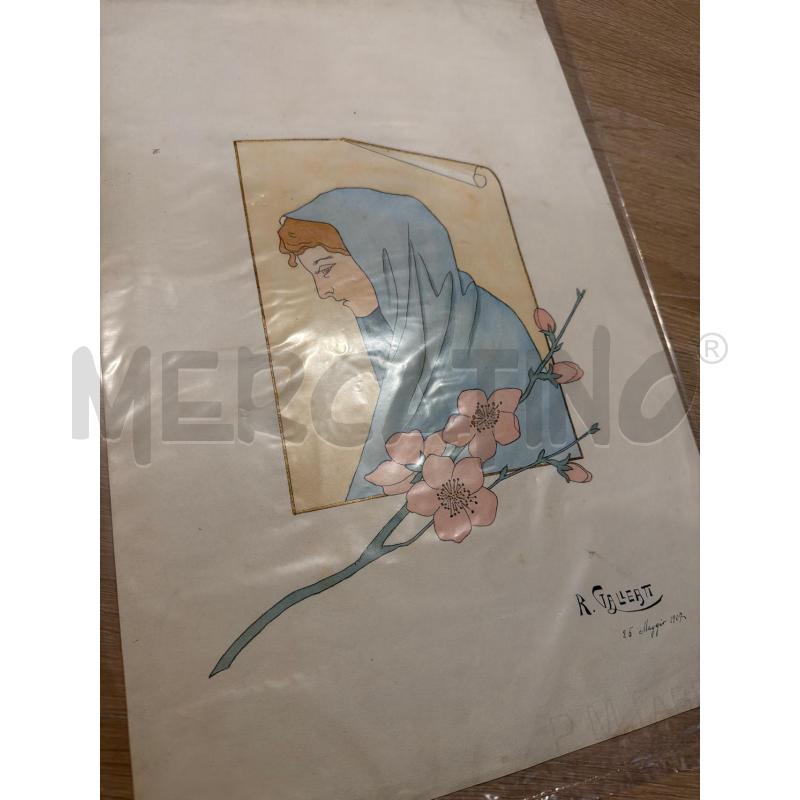 DISEGNO INIZI 900 COLLEZIONISMO CARTACEO  | Mercatino dell'Usato Faenza 4