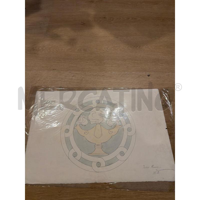 DISEGNO INIZI 900 COLLEZIONISMO CARTACEO  | Mercatino dell'Usato Faenza 1