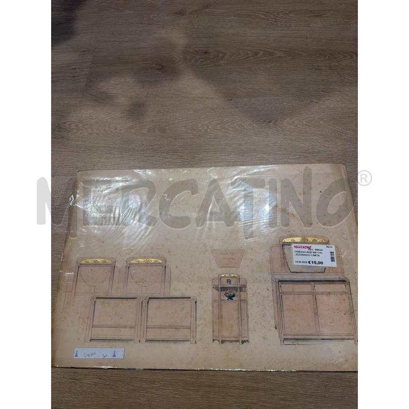 DISEGNO INIZI 900 COLLEZIONISMO CARTACEO  | Mercatino dell'Usato Faenza 1