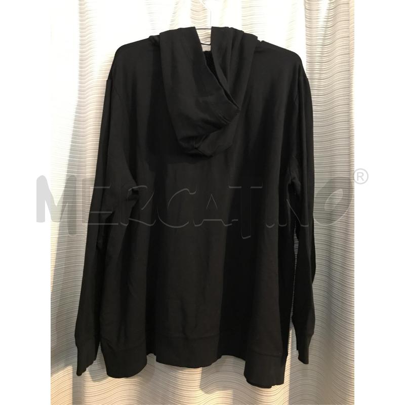 FELPA DONNA FIORELLA RUBINO NERO FUXIA ZIP | Mercatino dell'Usato Faenza 2