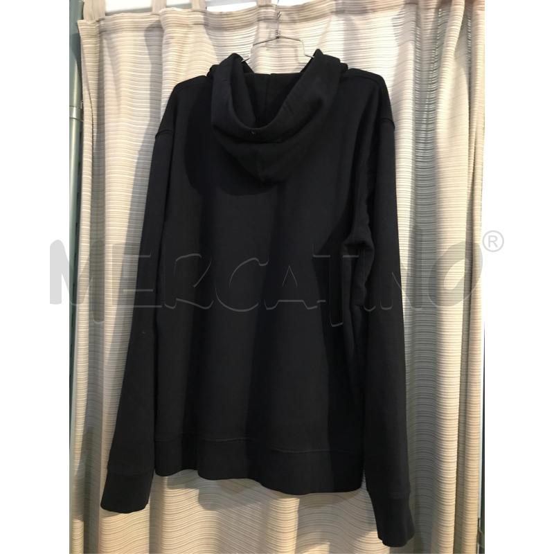 FELPA UOMO TOMMY HILFIGER BLU CAPPUCCIO TG XXL | Mercatino dell'Usato Faenza 2