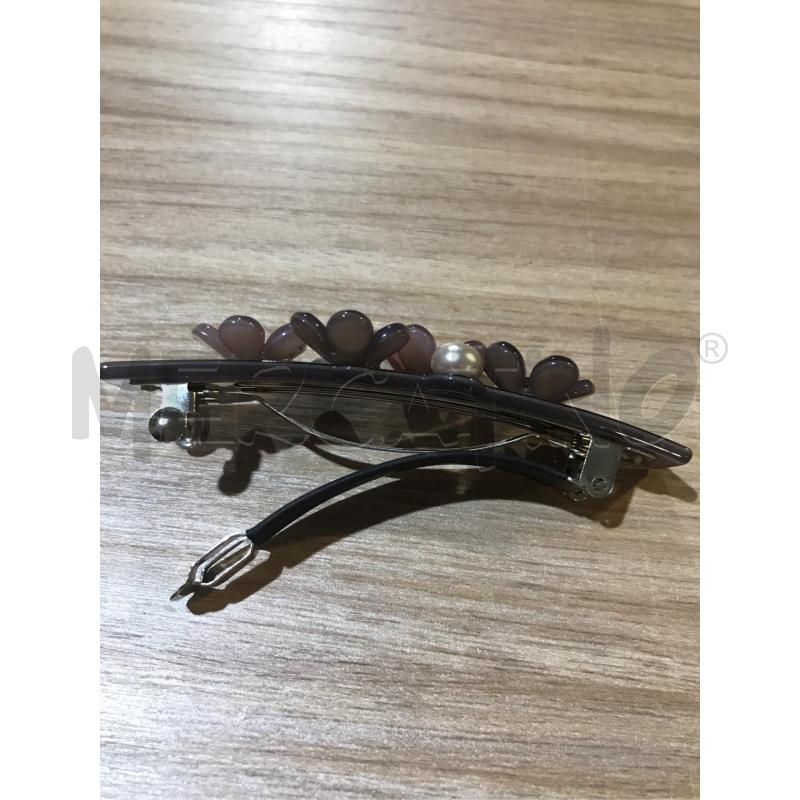 FERMA CAPELLI MOLLA CHIALES FIORI STRASS GRIGIO LILLA  | Mercatino dell'Usato Faenza 4