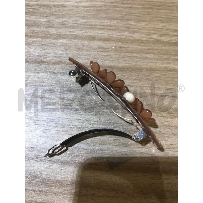 FERMA CAPELLI MOLLA CHIALES FIORI STRASS PERLA BEIGE ROSA | Mercatino dell'Usato Faenza 4