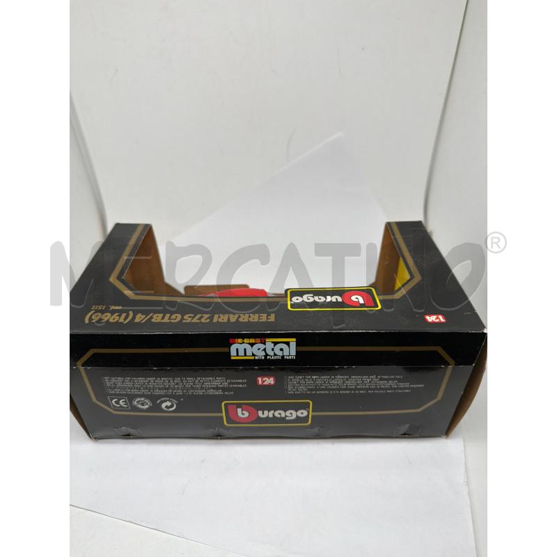 FERRARI 275 GTB4 1966 BBURAGO 1/24 MODELLINO AUTO  | Mercatino dell'Usato Faenza 3