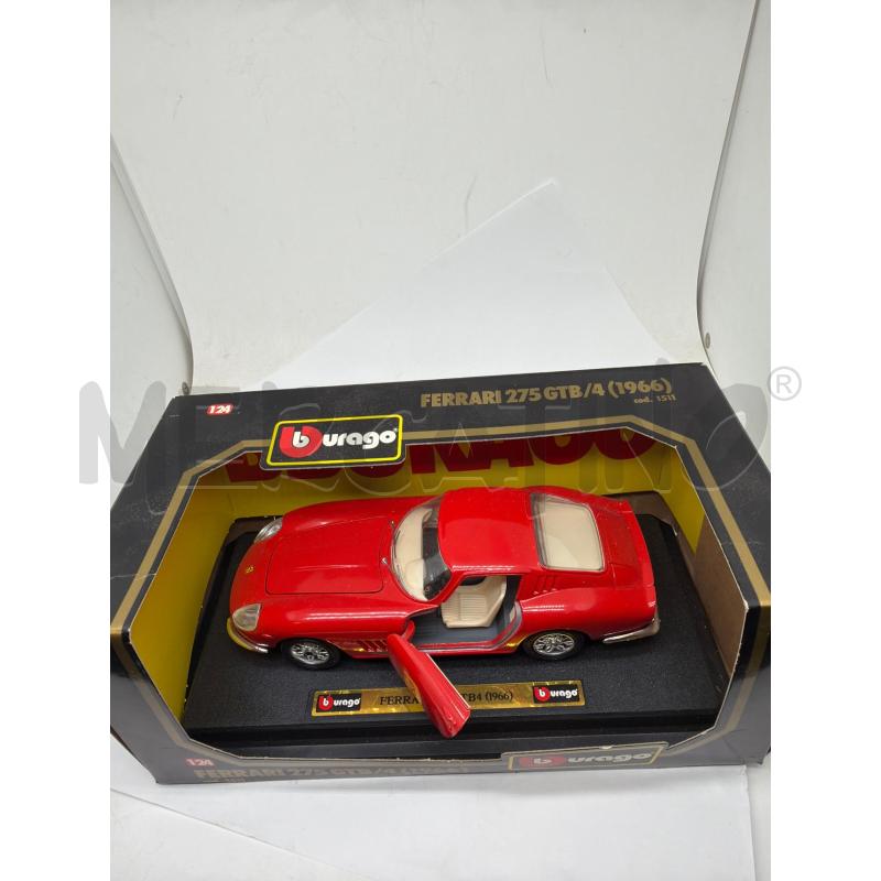 FERRARI 275 GTB4 1966 BBURAGO 1/24 MODELLINO AUTO  | Mercatino dell'Usato Faenza 4