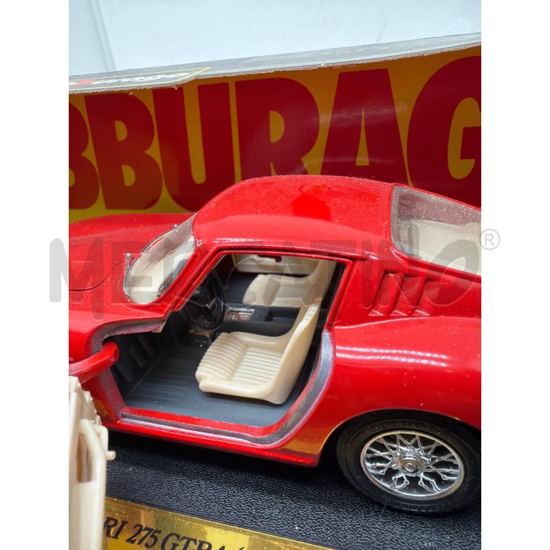 FERRARI 275 GTB4 1966 BBURAGO 1/24 MODELLINO AUTO  | Mercatino dell'Usato Faenza 5