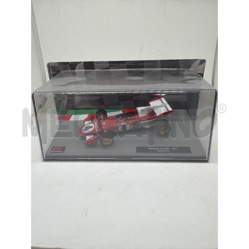 FERRARI 312 B2 - JAKIE ICKX- BRITISH GP 1971-IXO CONVERTION-SCALA 1:43 MODELLINO AUTO  | Mercatino dell'Usato Faenza 1