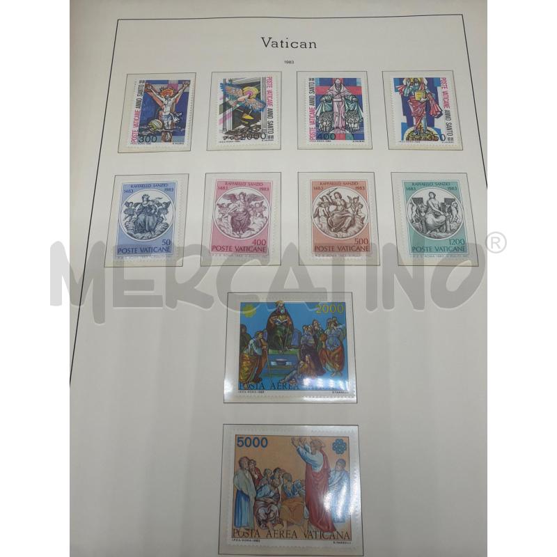 FRANCOBOLLI PAPA GIOVANNI PAOLO II 1978/1984 FOGLI LEUCHTURM | Mercatino dell'Usato Faenza 2