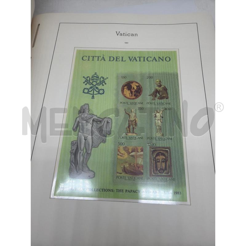 FRANCOBOLLI PAPA GIOVANNI PAOLO II 1978/1984 FOGLI LEUCHTURM | Mercatino dell'Usato Faenza 5
