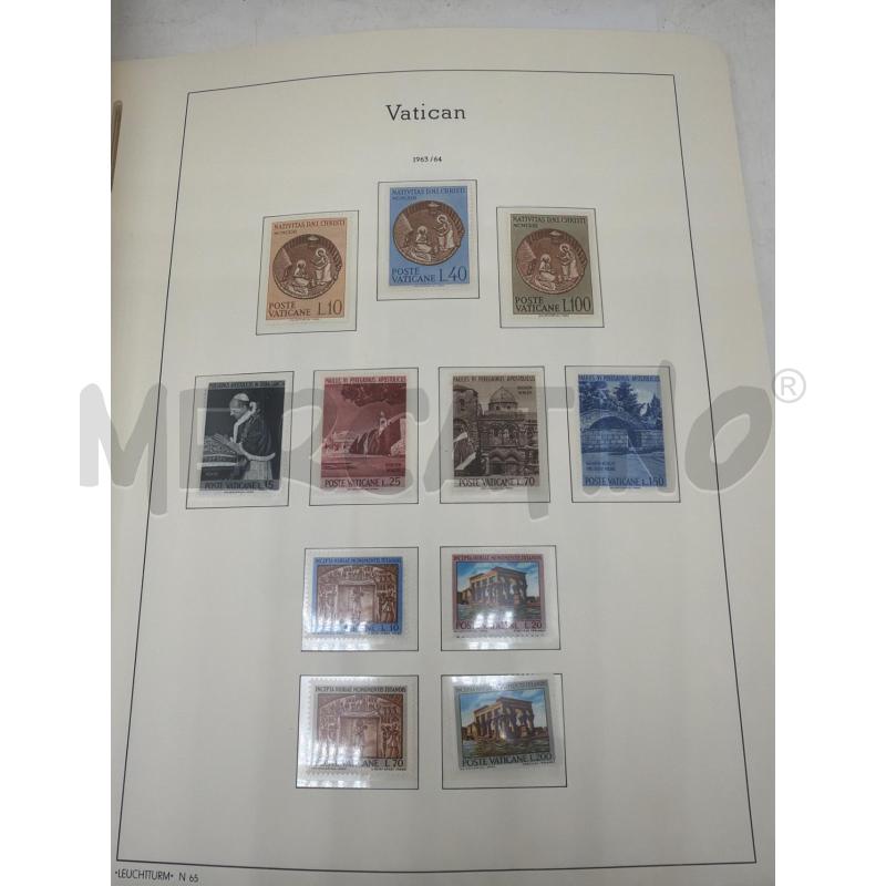 FRANCOBOLLI VATICANO 1963/1978 FOGLI LEUCHTTURM | Mercatino dell'Usato Faenza 2