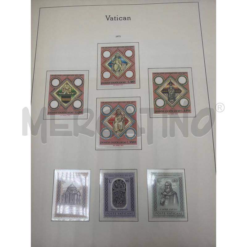 FRANCOBOLLI VATICANO 1963/1978 FOGLI LEUCHTTURM | Mercatino dell'Usato Faenza 4