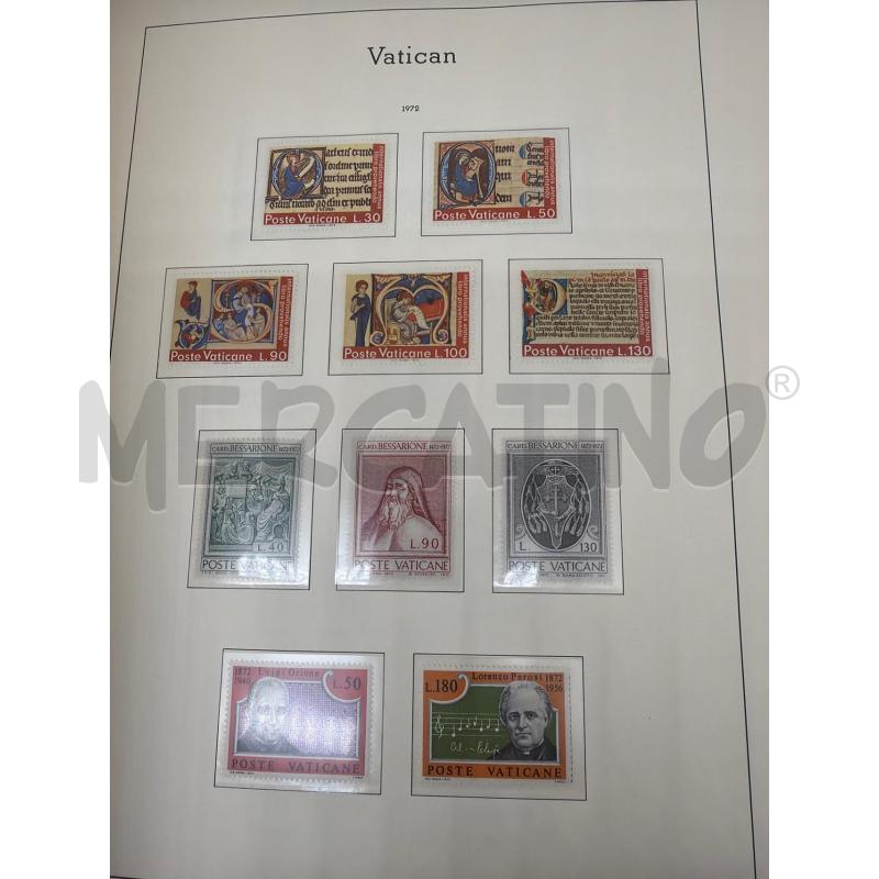 FRANCOBOLLI VATICANO 1963/1978 FOGLI LEUCHTTURM | Mercatino dell'Usato Faenza 5