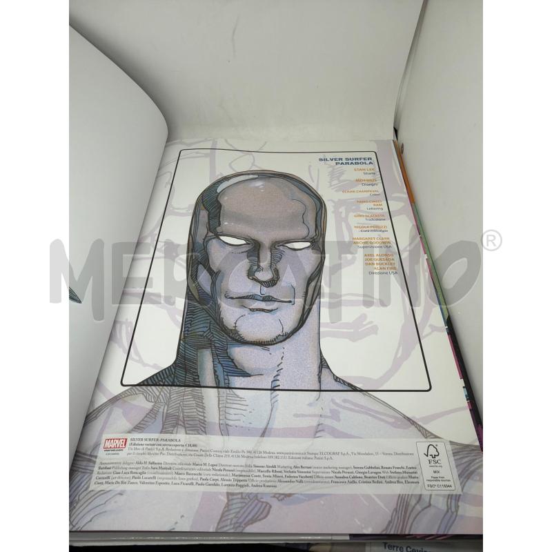 FUMETTO SILVER SURFER PARABOLA EDIZIONE VARIANT CON SOVRACCOPERTA - MARVEL | Mercatino dell'Usato Faenza 2