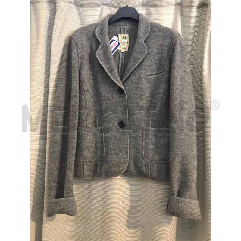 GIACCA DONNA WOOLRICH 100 LANA GRIGIO TG L  | Mercatino dell'Usato Faenza 1