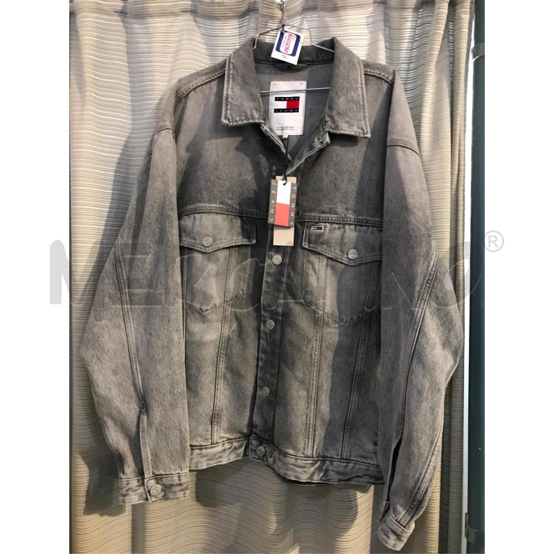 GIUBBINO JEANS UOMO NUOVO TOMMY HILFIGER GRIGIO TG XL | Mercatino dell'Usato Faenza 1