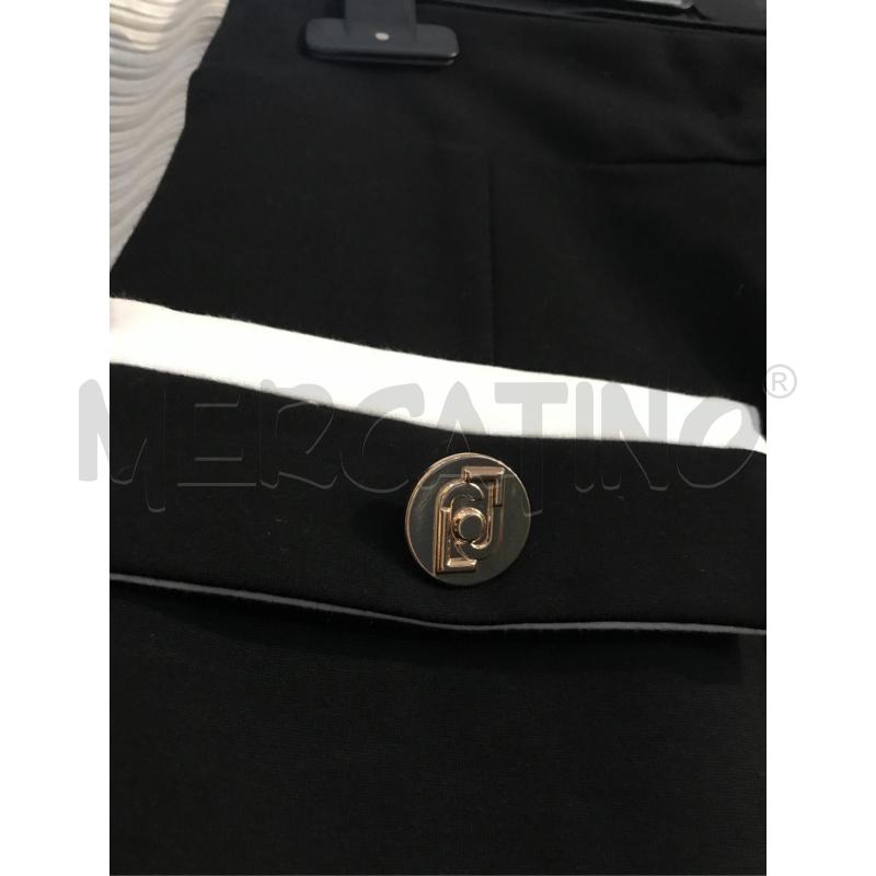 GONNA LIUJO BIANCO NERO BOTTONI LOGO FRONTALI ORO TAGLIA 42 | Mercatino dell'Usato Faenza 2