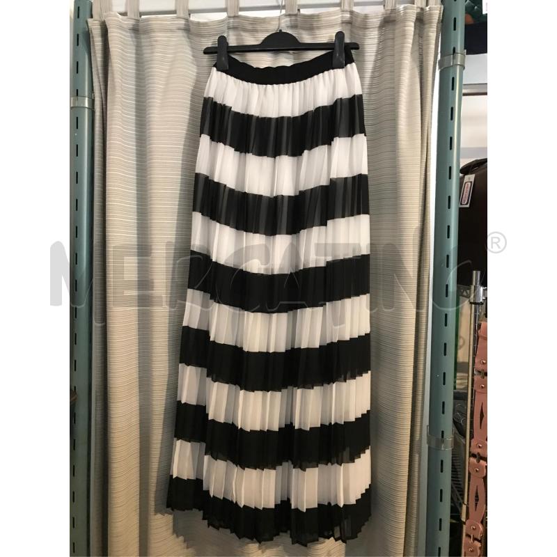GONNA LIUJO LUNGA BIANCO NERO RIGA 42 NUOVA | Mercatino dell'Usato Faenza 3