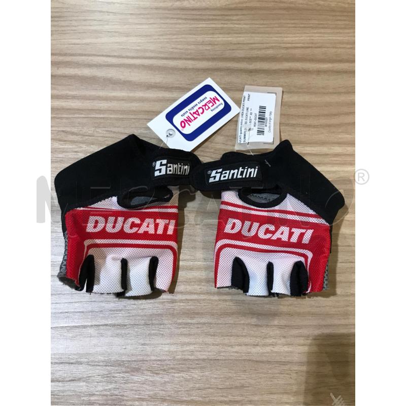 GUANTI DONNA SANTINI DUCATI SENZA DITA NUOVO  XS | Mercatino dell'Usato Faenza 1