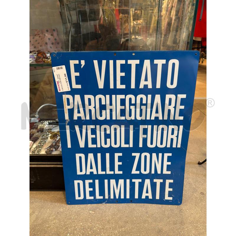 INSEGNA PARCHEGGIO | Mercatino dell'Usato Faenza 1
