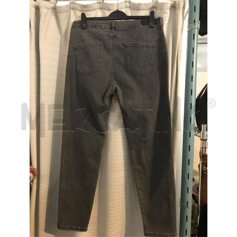 JEANS DONNA OLTRE GRIGIO STRASS  | Mercatino dell'Usato Faenza 3