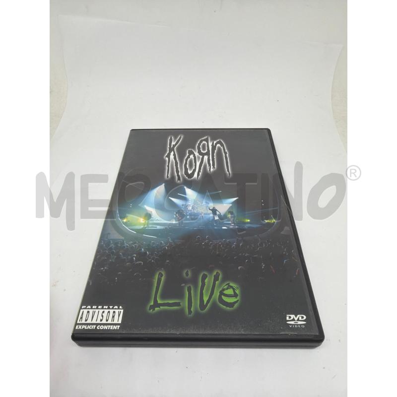 KORN LIVE DVD 2X  | Mercatino dell'Usato Faenza 1