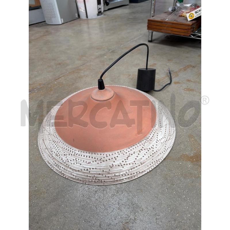 LAMPADARIO RUSTICO IN COTTO | Mercatino dell'Usato Faenza 1