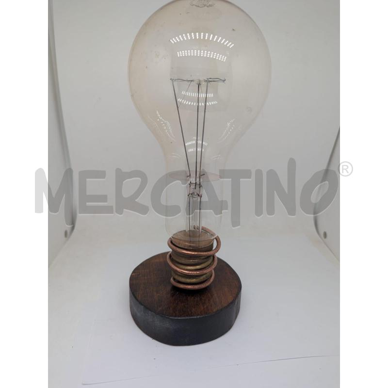 LAMPADINA ARREDO ANNI 30 INDUSTRIALE DESIGN | Mercatino dell'Usato Faenza 1