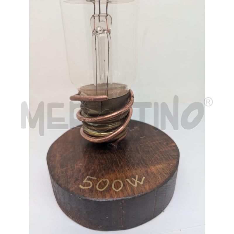 LAMPADINA ARREDO ANNI 30 INDUSTRIALE DESIGN | Mercatino dell'Usato Faenza 4