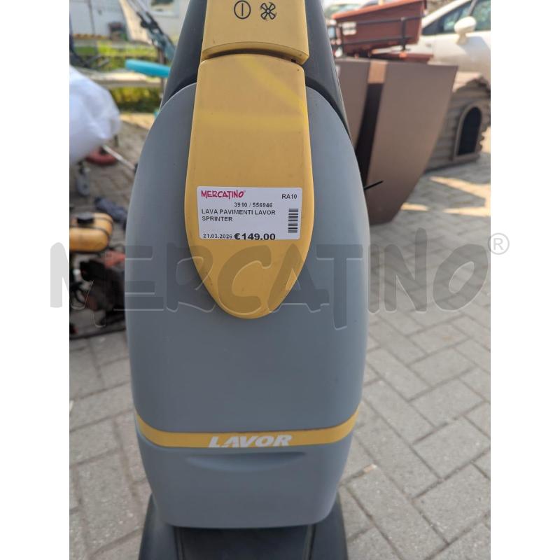 LAVA PAVIMENTI LAVOR SPRINTER | Mercatino dell'Usato Faenza 3