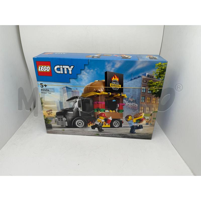 LEGO CITY 60404 FURGONE DEGLI HAMBURGER CAMION FOOD TRUCK CON ACCESSORI NUOVO | Mercatino dell'Usato Faenza 1