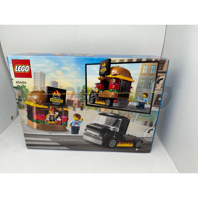 LEGO CITY 60404 FURGONE DEGLI HAMBURGER CAMION FOOD TRUCK CON ACCESSORI NUOVO | Mercatino dell'Usato Faenza 2