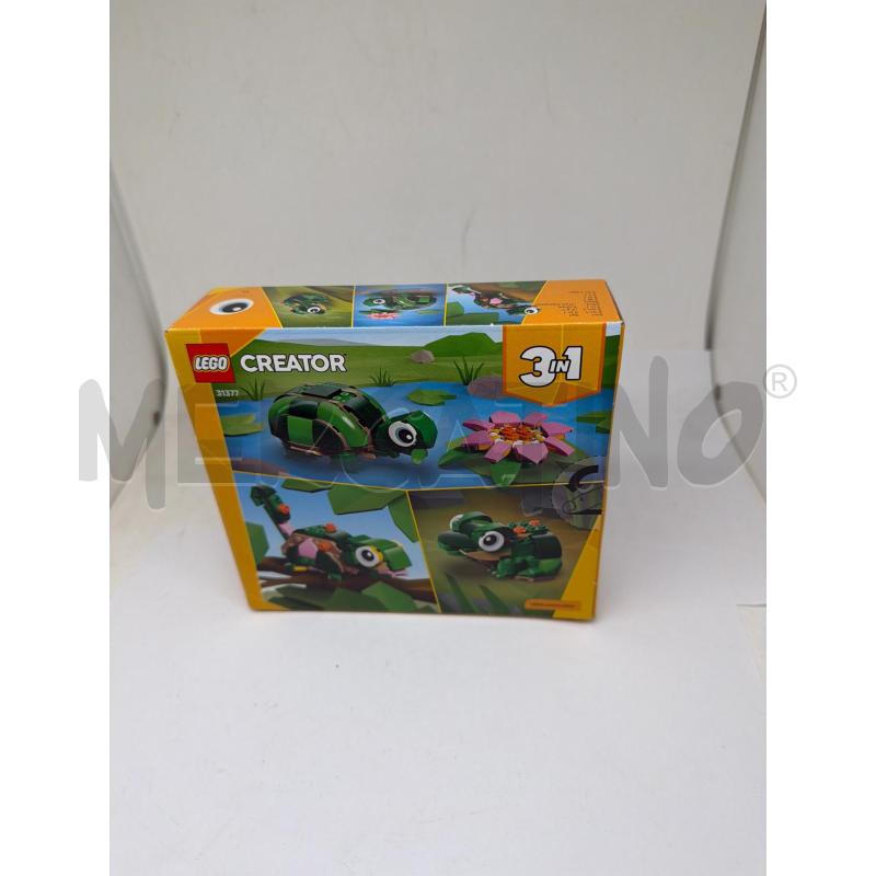 LEGO LEGO 31377 CREATOR TARTARUGA 3 IN 1 CON NINFEA - NUOVO! | Mercatino dell'Usato Faenza 2