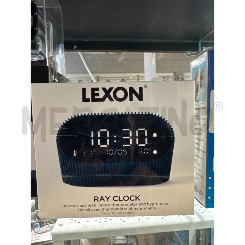 LEXON RAY CLOCK SVEGLIA MULTIFUNZIONE NUOVA  | Mercatino dell'Usato Faenza 1