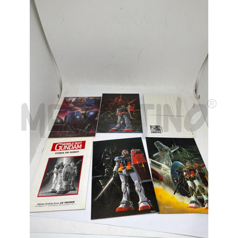 LIBRETTO MOBILE SUIT GUNDAM + CARTOLINE LIBRO MIGNON N.17 RARO  | Mercatino dell'Usato Faenza 3