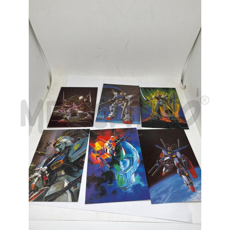 LIBRETTO MOBILE SUIT GUNDAM + CARTOLINE LIBRO MIGNON N.17 RARO  | Mercatino dell'Usato Faenza 4