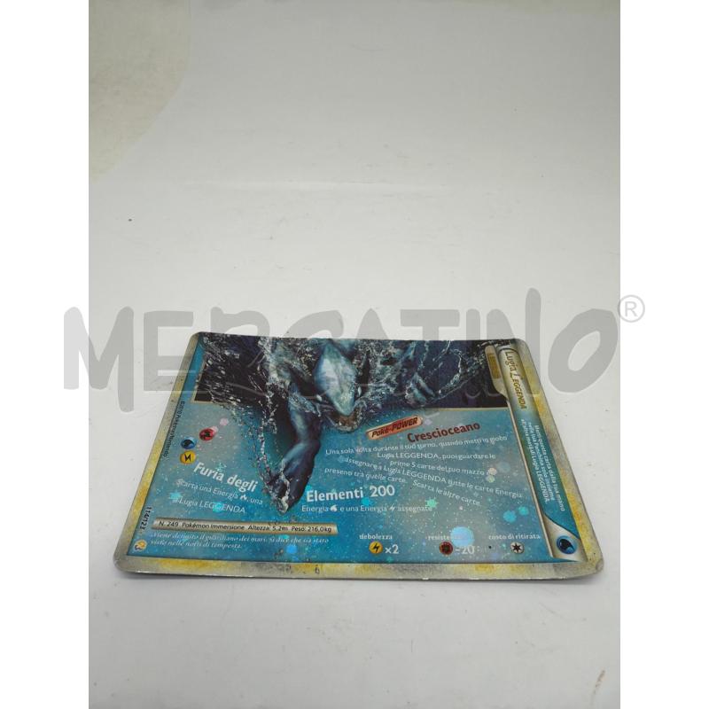 LUGIA LEGGENDA 114/123 CARTA POKEMON HEARTGOLD SOULSILVER | Mercatino dell'Usato Faenza 2