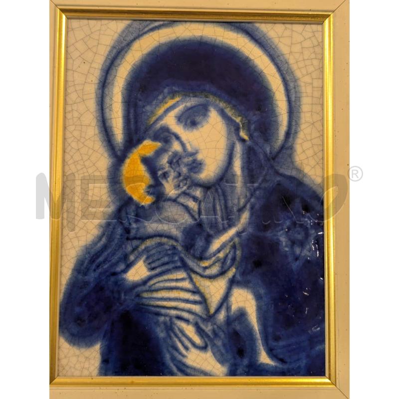 MADONNA CERAMICA BOTTEGA ARTE FAVA RUSSI | Mercatino dell'Usato Faenza 2