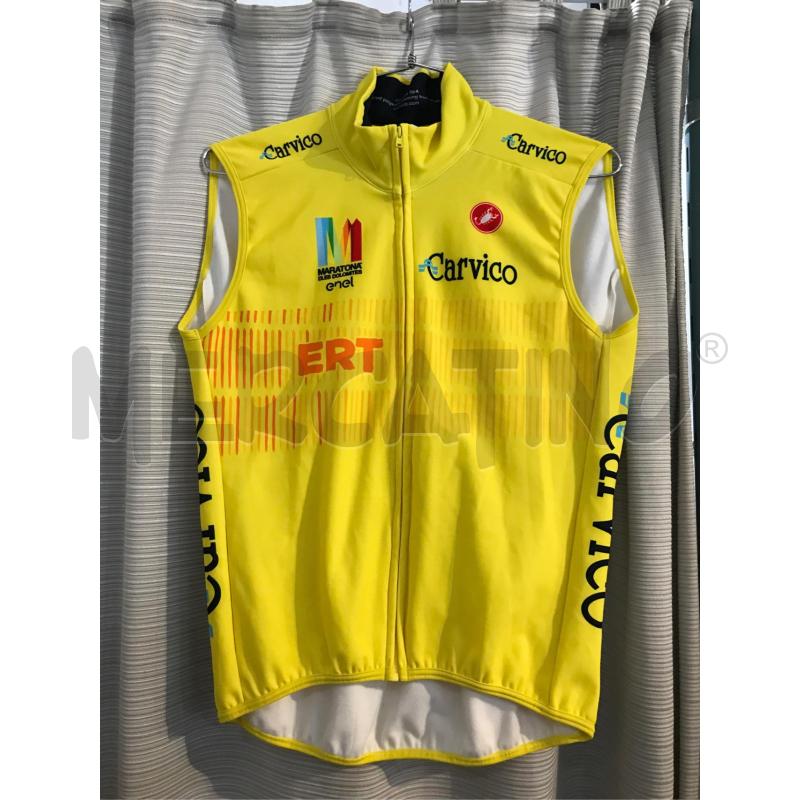 MAGLIA UOMO BICI CASTELLI GIALLA TG XL | Mercatino dell'Usato Faenza 1