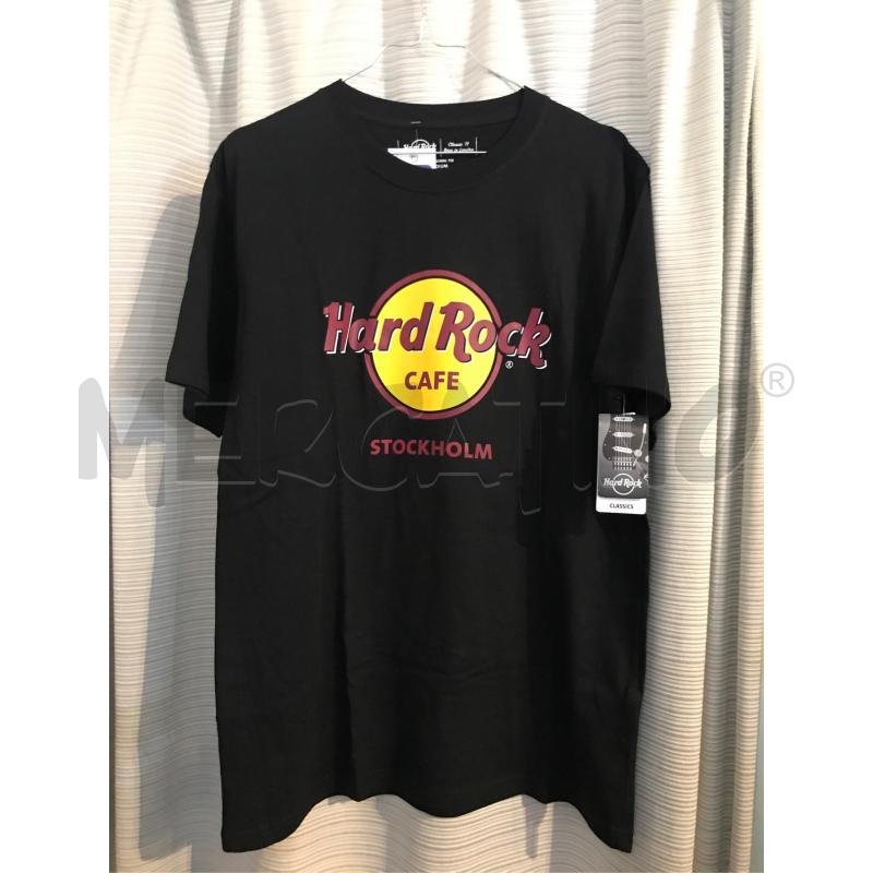 MAGLIA UOMO HARD ROCK NERA STOCKHOLM M | Mercatino dell'Usato Faenza 1