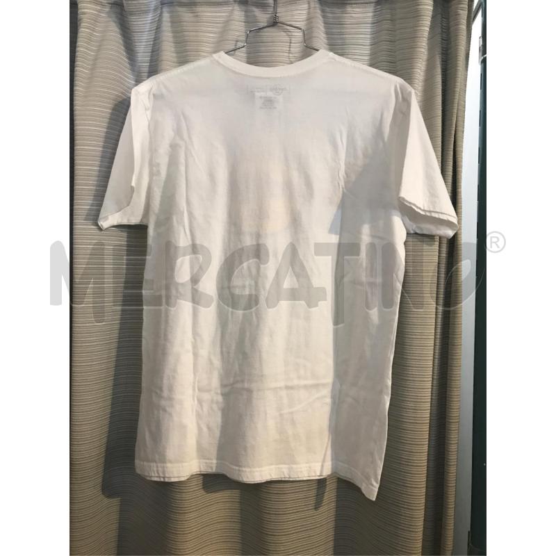 MAGLIA UOMO HARD ROCK PRAGUE BIANCA LOGO | Mercatino dell'Usato Faenza 2