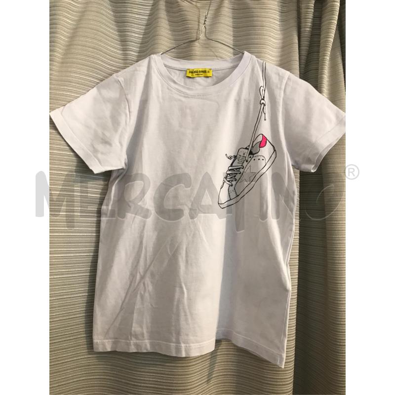 MAGLIETTA BAMBINA GOLDEN GOOSE BIANCA SCARPA TG 10 ANNI | Mercatino dell'Usato Faenza 1