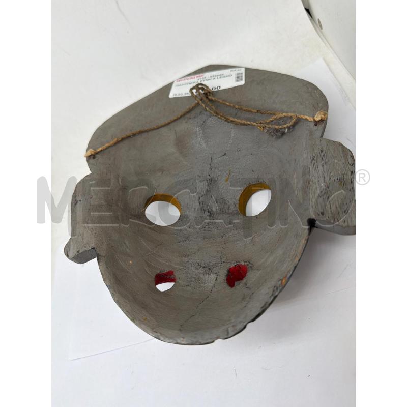 MASCHERA ETNICA LEGNO | Mercatino dell'Usato Faenza 3