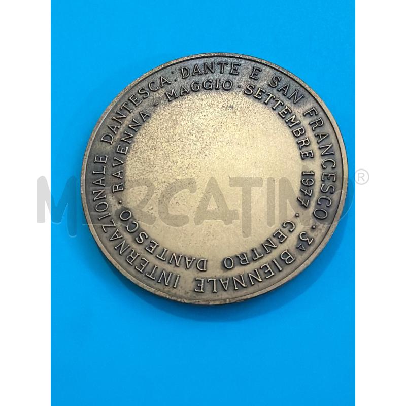 MEDAGLIA DANTESCA 1977 RAVENNA | Mercatino dell'Usato Faenza 2