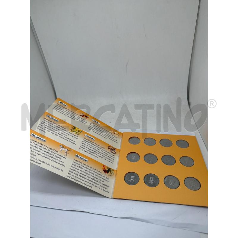 MEDAGLIE ZODIACO CINESE SET  | Mercatino dell'Usato Faenza 2