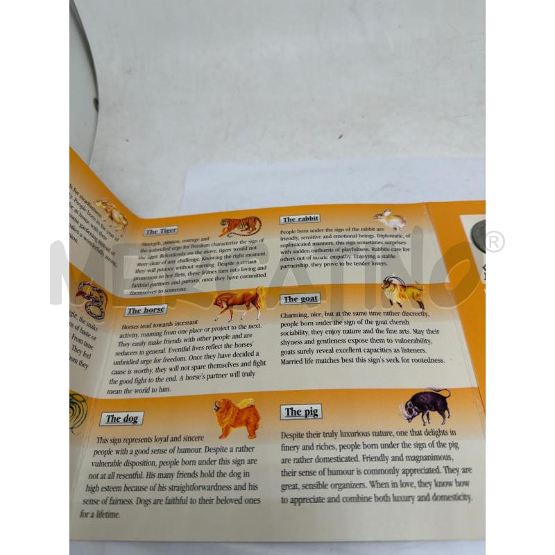 MEDAGLIE ZODIACO CINESE SET  | Mercatino dell'Usato Faenza 3