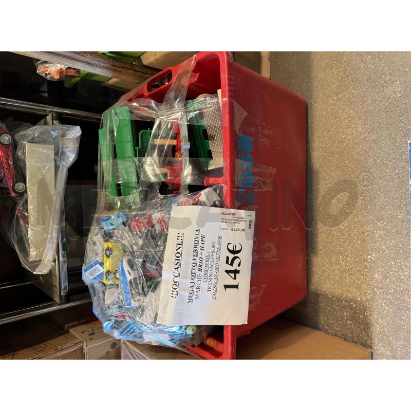 MEGA LOTTO BRIO+HAPE FERROVIA TRENINI LEGNO COMPATIBILI | Mercatino dell'Usato Faenza 1
